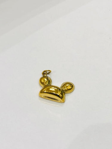 Golden Teddy Pendant